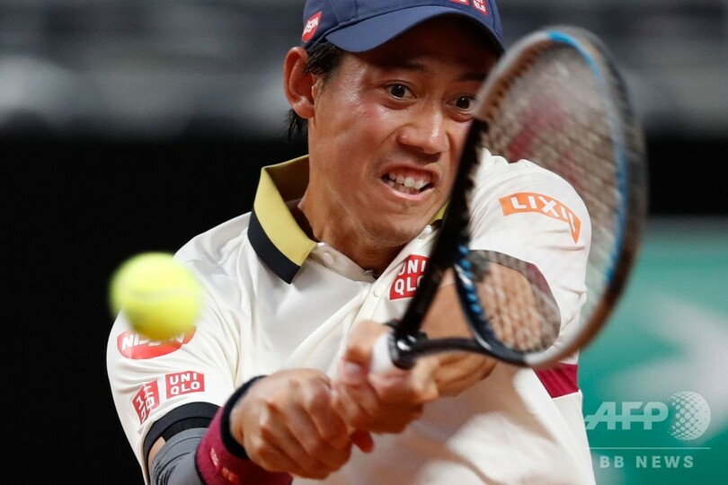 錦織がイタリア国際初戦突破、約1年ぶりの白星に手応え