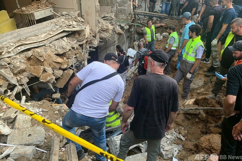 イスラエル、レバノン首都郊外空爆 ヒズボラ幹部殺害