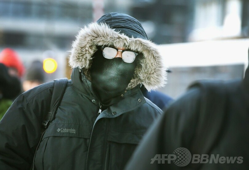 体感温度マイナス53度も…米国に大寒波到来