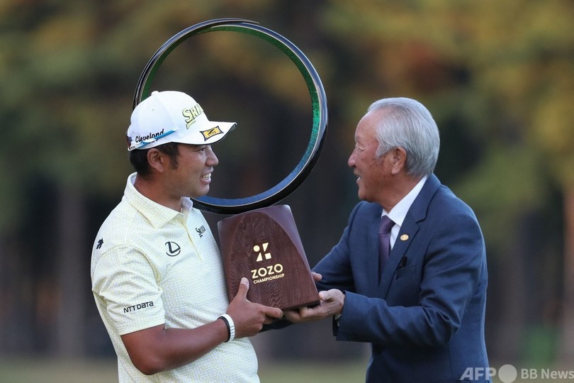 松山が母国Vで米7勝目、最後は圧巻イーグル締め ZOZO選手権