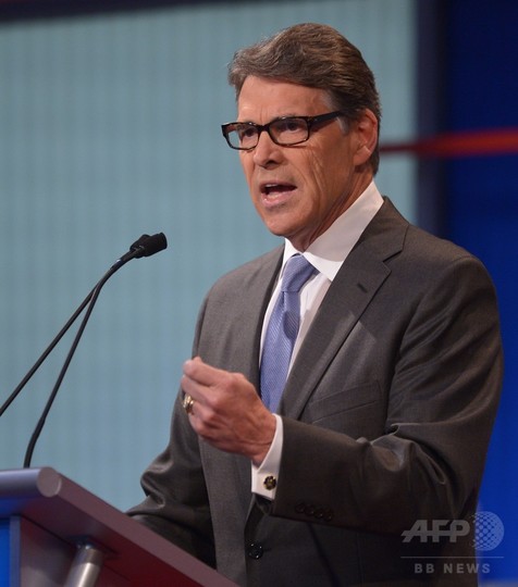 リック・ペリー氏、米大統領選の共和党指名争いから離脱 リック・ペリー氏、米大統領選の共和党指名争いから離脱