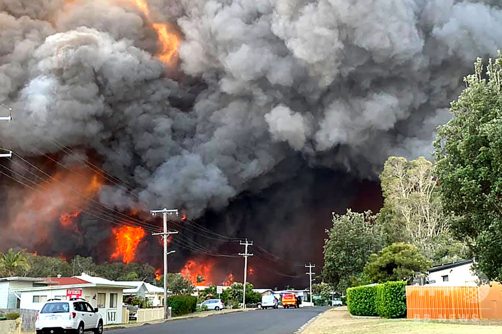 豪東部の森林火災 依然制御不能 未知の領域 と消防が警戒 写真5枚 国際ニュース Afpbb News