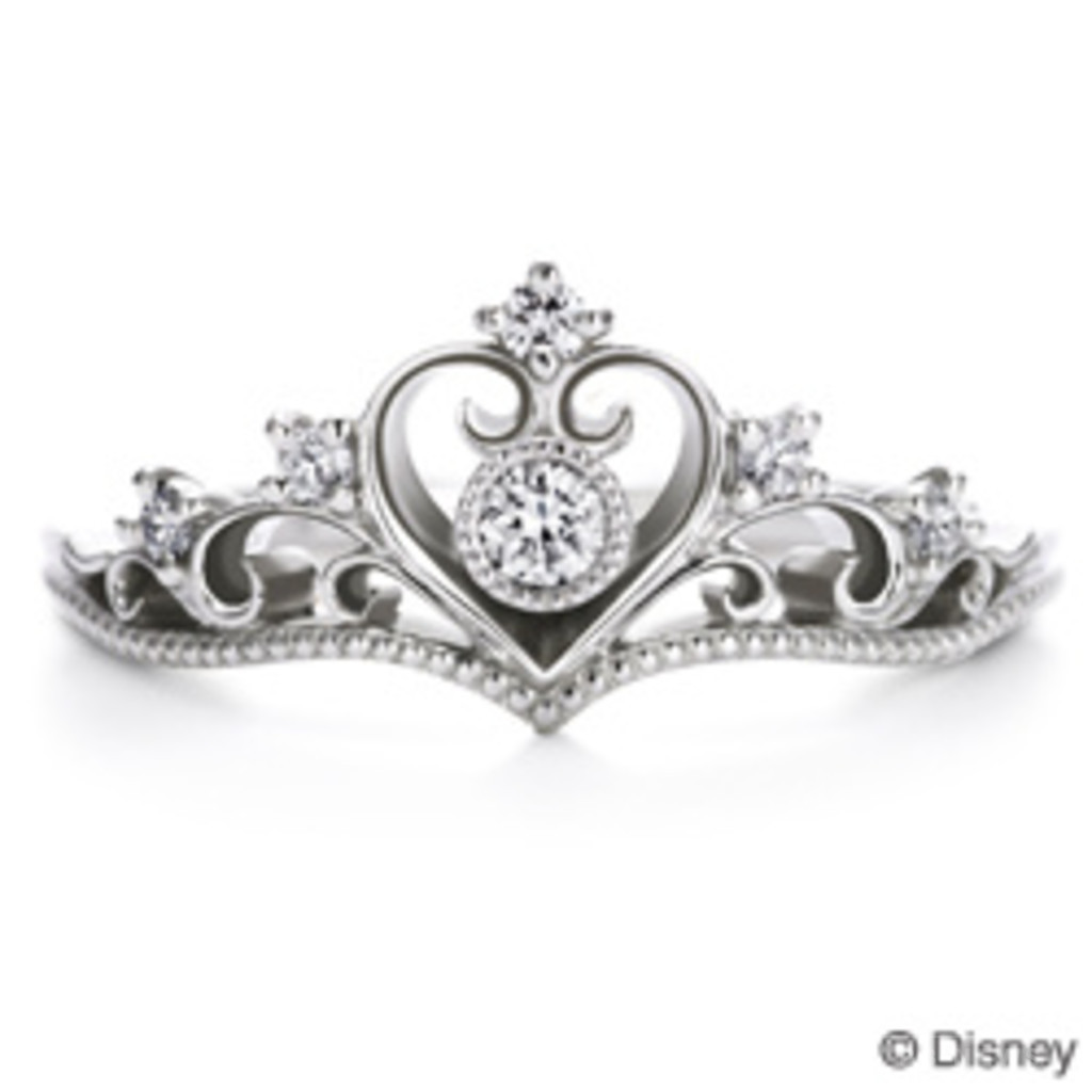 ディズニープリンセスをイメージ、婚約指輪発売