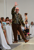 イタリア・ミラノ市内で発表された「アントニオ マラス（ANTONIO MARRAS）」13年春夏コレクションに出席したデザイナー（2012年9月22日撮影）。(c)AFP/GIUSEPPE CACACE