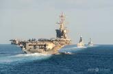米空母打撃群、中東に到着