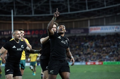 ラグビーチャンピオンシップ開幕、NZと南アフリカが白星発進
