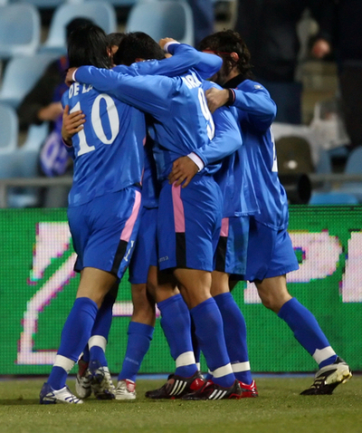 ヘタフェ アンデルレヒトに勝利しグループ首位通過