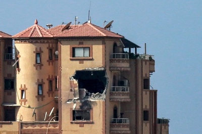 AFPガザ支局に深刻な被害 イスラエル軍が「付近」で空爆