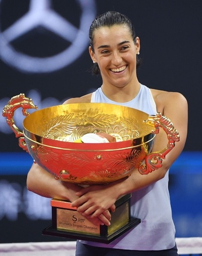 ガルシアが新女王ハレプ下し2週連続優勝、中国OP