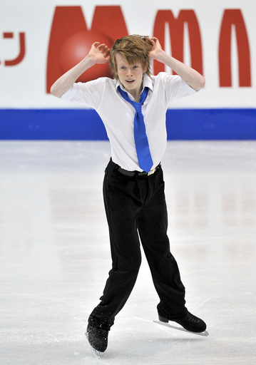 レイノルズが男子SP首位、フィギュア四大陸選手権