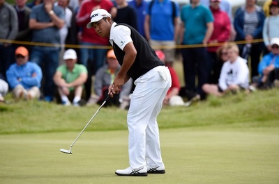 松山、スコア落とし14位タイで全英OP終える