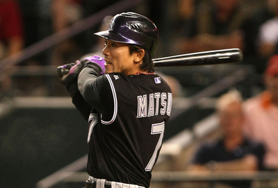 松井稼頭央 ダイヤモンドバックスとの初戦で1安打1打点を記録