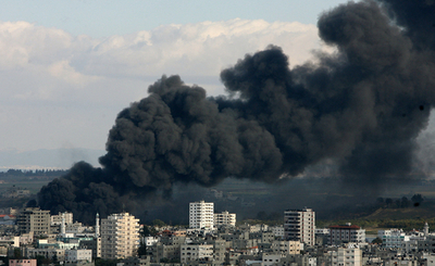 写真で見るガザ地区進攻