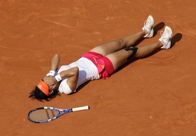 全仏女子シングルスで李娜が優勝、4大大会でアジア勢初