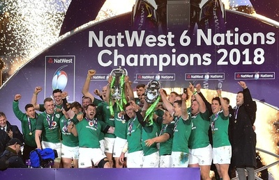 アイルランドが通算3度目の全勝優勝、シックスネーションズ