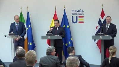 動画:スペインなど欧州3か国、パレスチナを国家承認