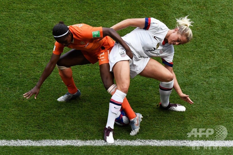 米国が女子サッカーW杯連覇、後半の2発でオランダ沈める