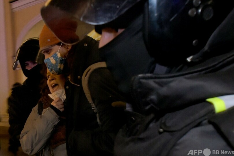 ナワリヌイ氏、ロシア人に反戦デモ呼び掛け