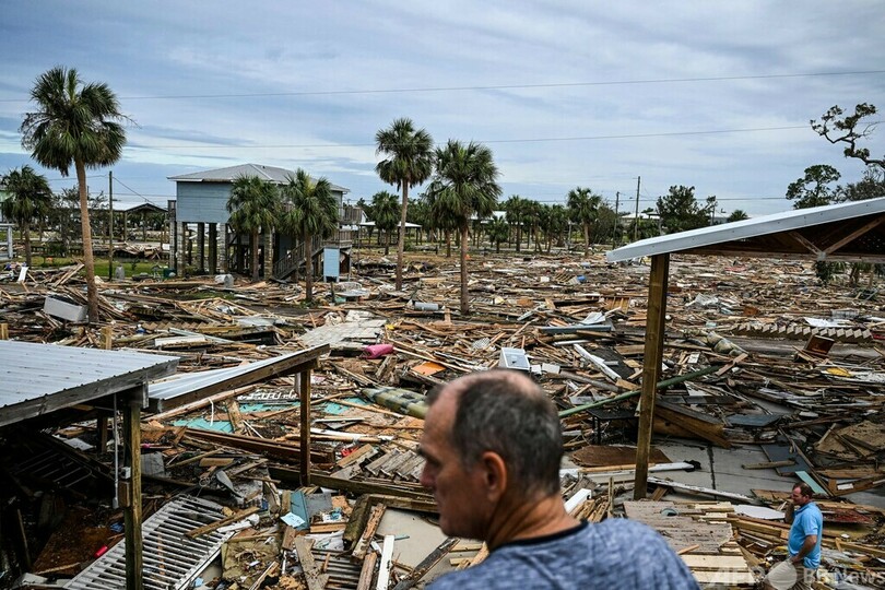 ハリケーン「ヘリーン」、死者93人に ノースカロライナ州で犠牲最多