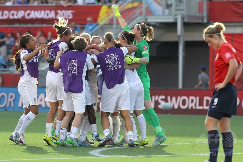 イングランドが8強入り、ノルウェーに逆転勝利 女子サッカーW杯