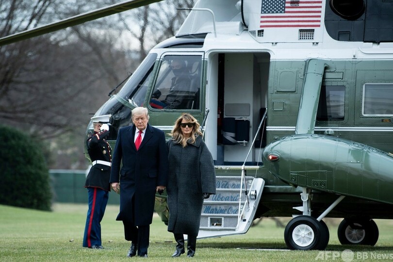 米議会乱入、メラニア氏が沈黙破る 自身への非難に苦言