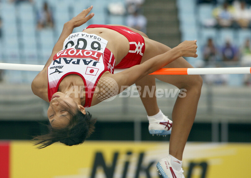 青山 女子走り高跳びで予選落ち