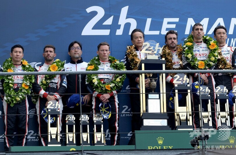 トヨタがルマンで2年連続ワンツー、連覇のアロンソは「幸運」に感謝