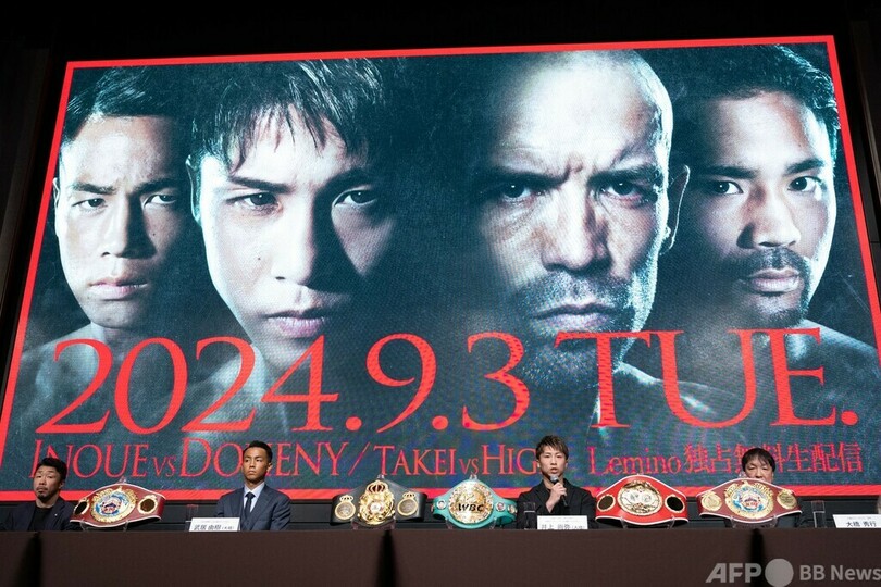 井上尚弥が9月3日に防衛戦 元IBF王者ドヘニーと