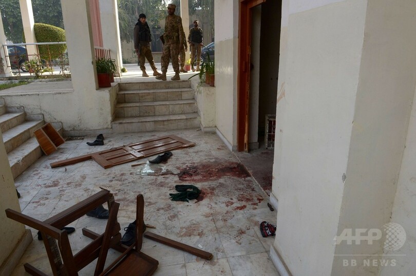 パキスタン学校襲撃、事件現場の惨状