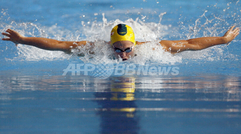 ＜第12回世界水泳選手権＞競泳、デッカー 女子50メートルバタフライ予選3位で準決勝進出 - オーストラリア