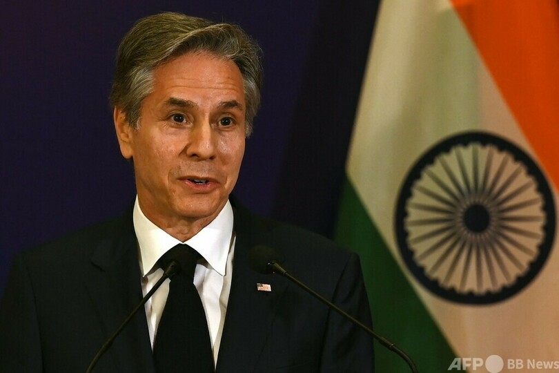 米国務長官、ロシア外相と侵攻後初接触 ウクライナ侵攻停止求める