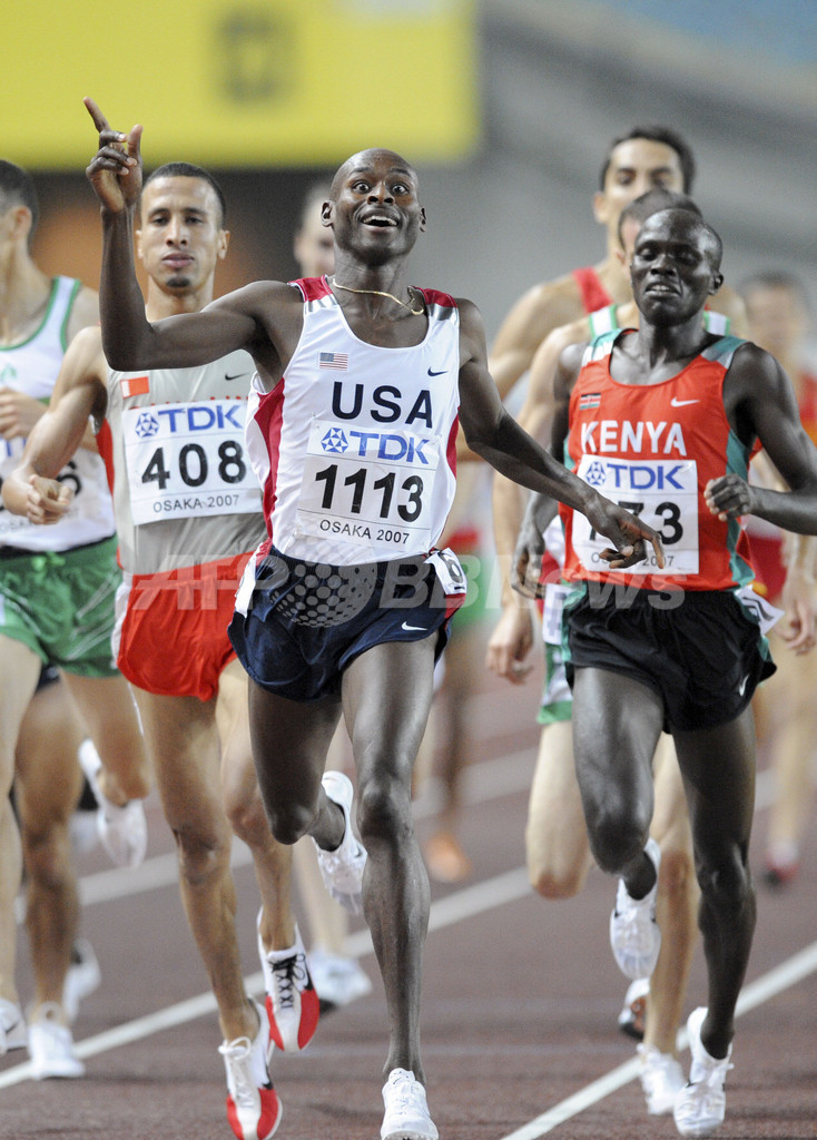 バーナード・ラガト 男子1500メートルを制す