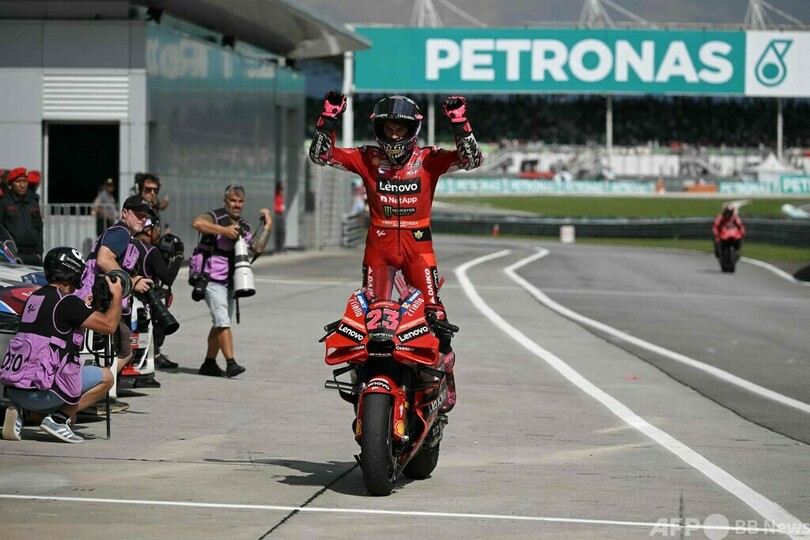 バスティアニーニがマレーシアGP制覇 バニャイアは総合リード広げる