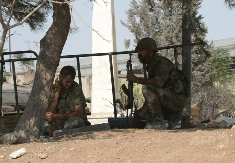 シリア政権軍、アレッポ東部を再び包囲 反体制派のルート遮断