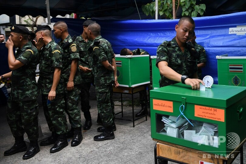 タイ総選挙、投票締め切られる 投票率は推定80％