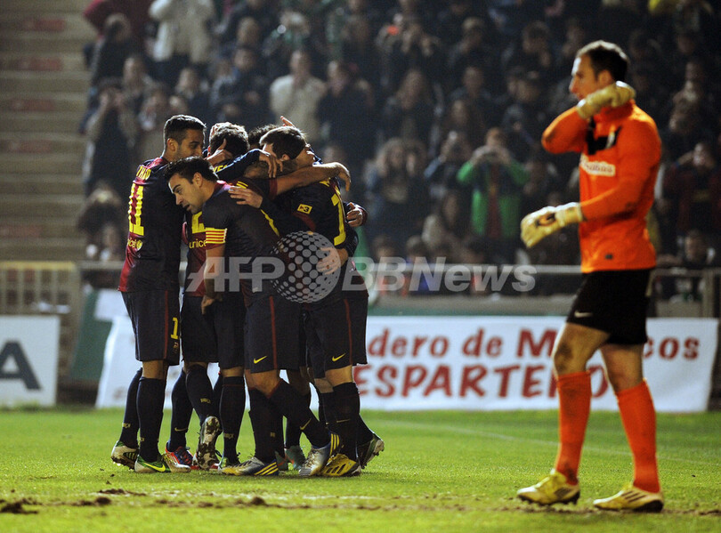 メッシの2得点でバルセロナがコルドバに先勝、スペイン国王杯