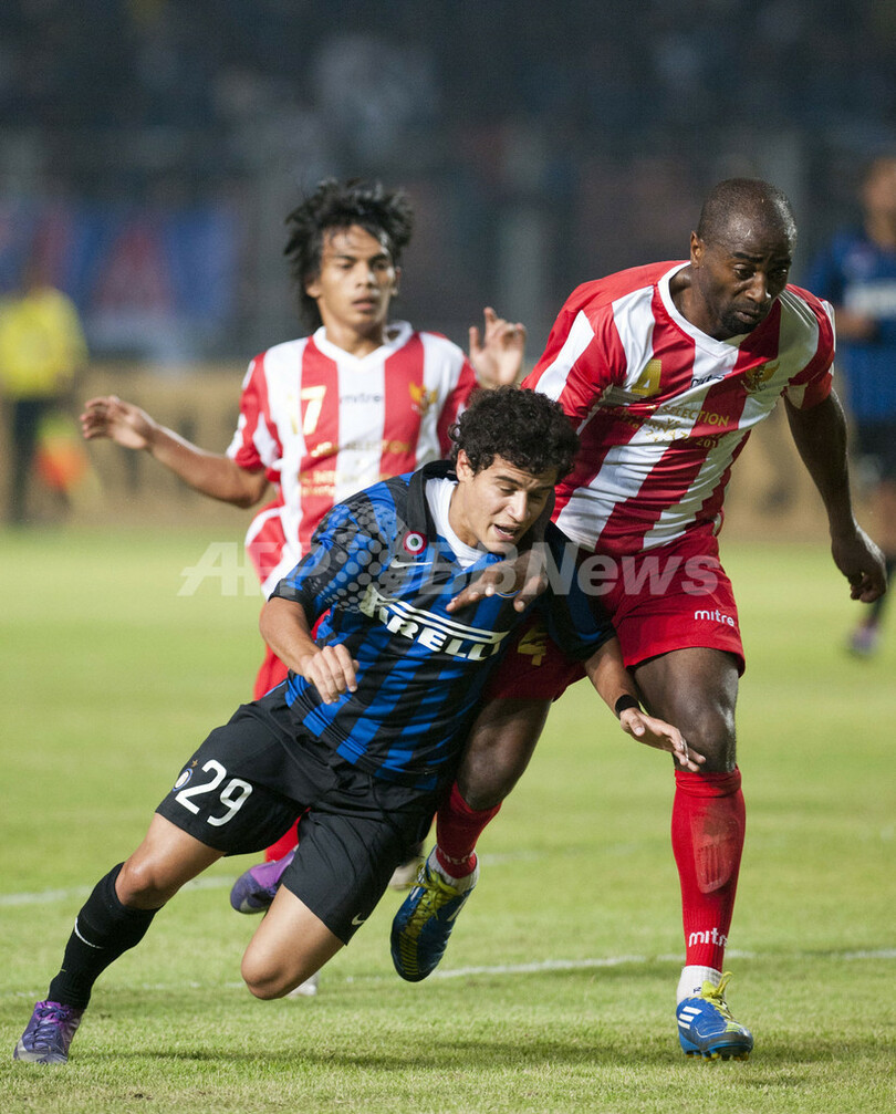 インテルがインドネシアでの親善試合に勝利