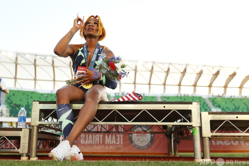 陸上100m全米女王がマリフアナ陽性、米報道