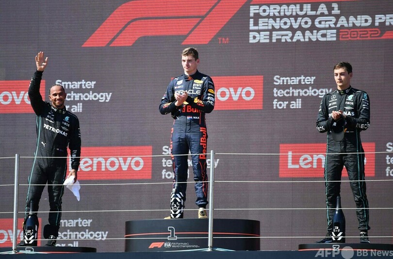 フェルスタッペンがフランスGP優勝、ルクレールはリタイア 