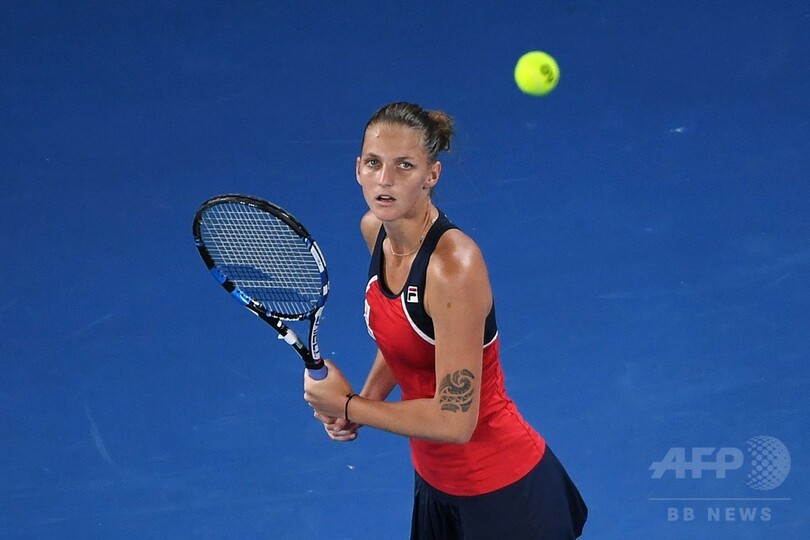 プリスコバが初の全豪8強、次戦は34歳のルチッチと