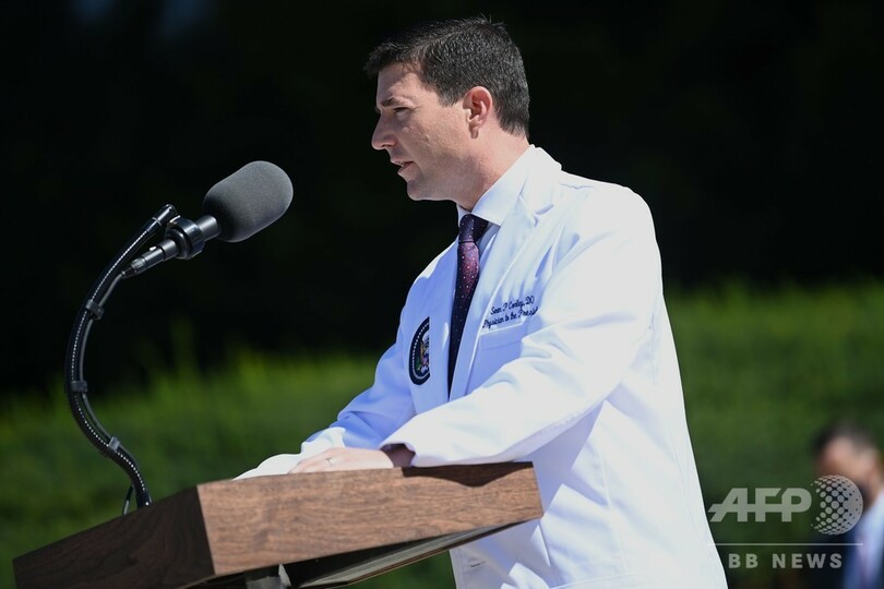 トランプ氏「大幅に回復」と専属医 「危機脱したわけではないが楽観」