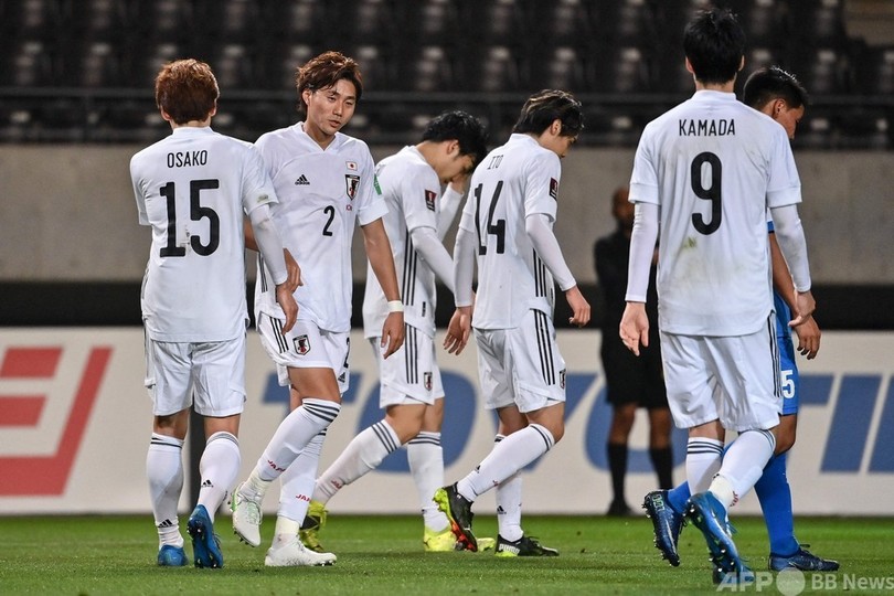 日本がモンゴルに14-0の歴史的大勝 W杯アジア2次予選