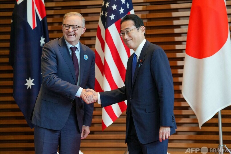 クアッド首脳、「力による現状変更」に対抗 中国念頭