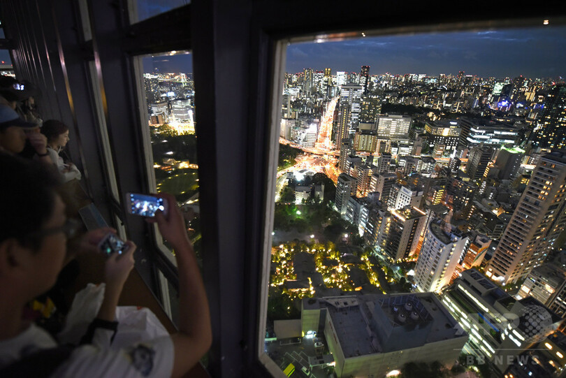 中秋の名月求め600段、東京タワーで「お月見階段ウォーク」