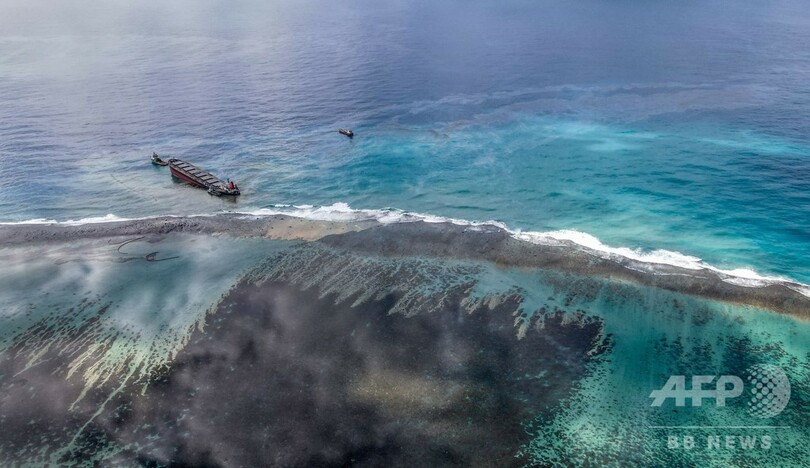 モーリシャスの燃料漏出、警察が商船三井の運航船に立ち入り捜査へ