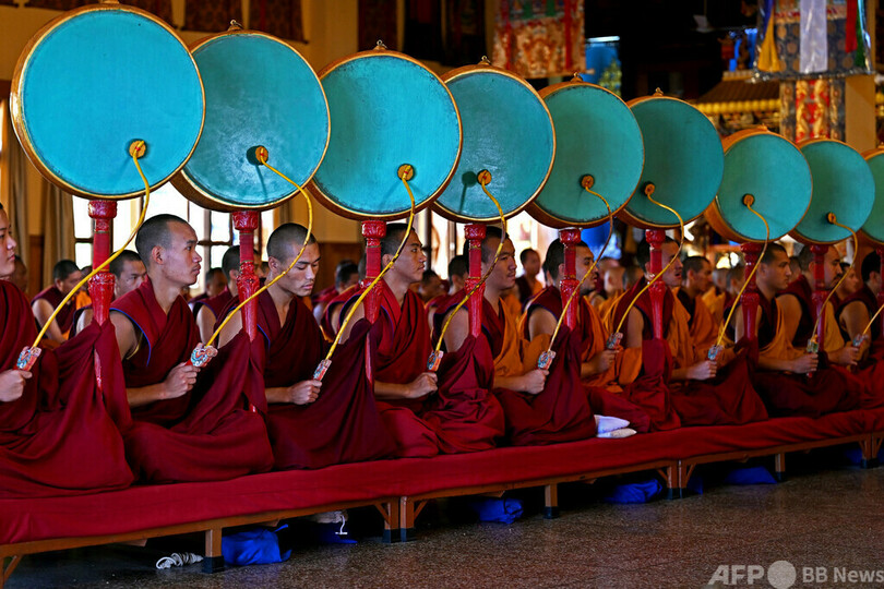【今日の1枚】僧院の朝、太鼓の残響 インド