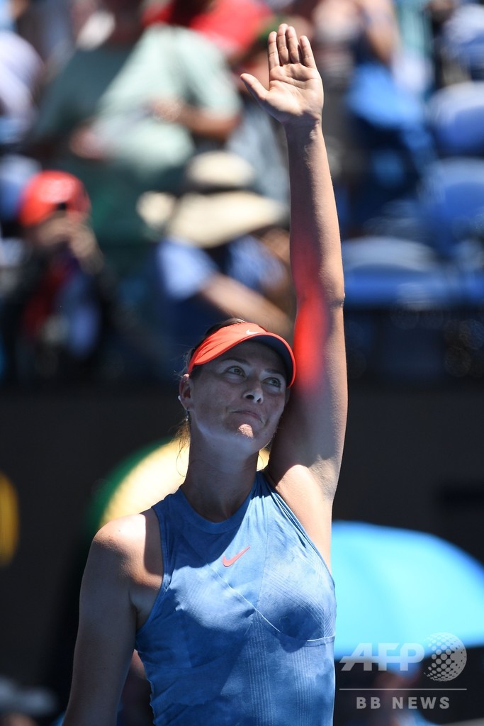 シャラポワが「ダブルベーグル」、全豪OP貫禄の完勝発進