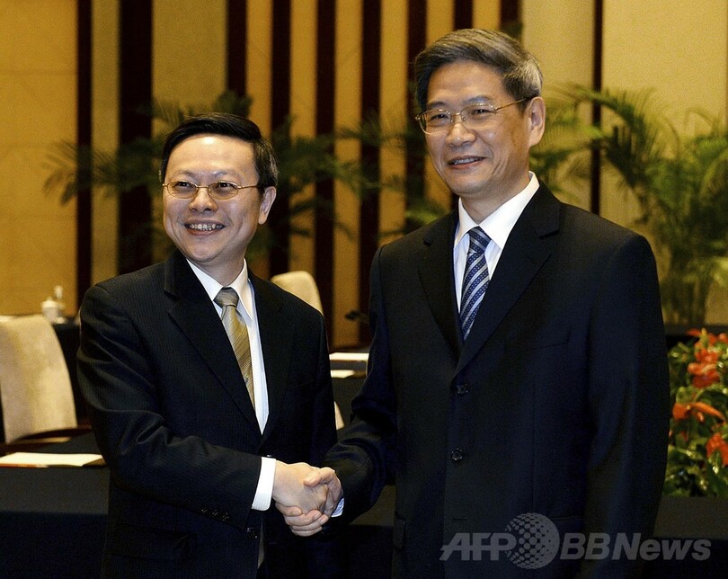 中国と台湾、分断後初の閣僚級対談