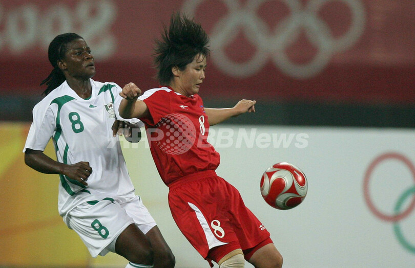 北朝鮮女子 五輪初戦でナイジェリア女子を下す