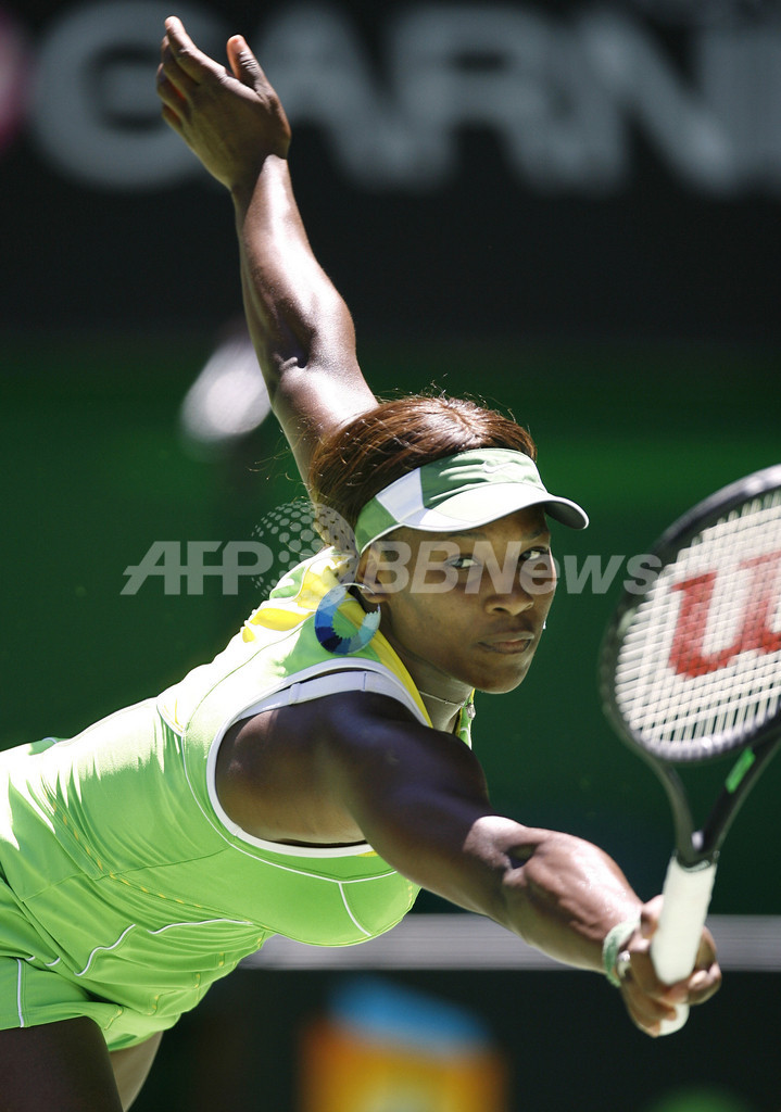 ＜テニス 07全豪オープン＞女子シングルス、セレーナ・ウィリアムス 2年振りの決勝戦進出 - オーストラリア